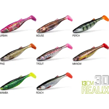 Umělá nástraha Umělá nástraha Delphin Realix 3D / 2ks | 13cm Velikost: DuoPACK BOX Delphin Realix 3D / 6 x 2ks 13cm / Trout