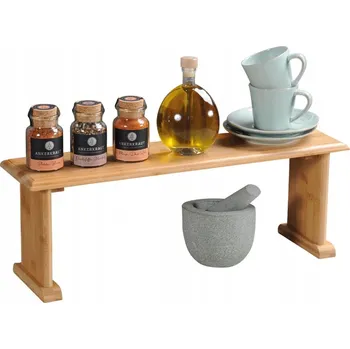 police Kuchyňská police Kesper 55800 hnědá 58x15x20,5 cm