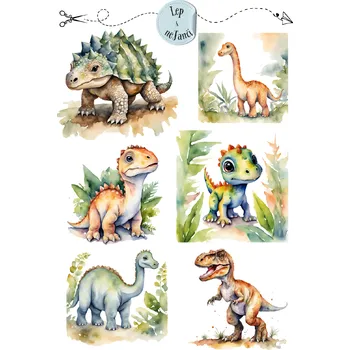 samolepka DĚTSKÉ SAMOLEPKY DINOSAUŘI 2