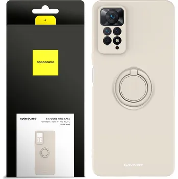 Pouzdro na mobilní telefon Zadní Kryt Spacecase pro Xiaomi Redmi Note 11 Pro 5G béžový