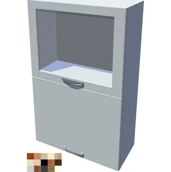 Kuchyňská skříňka Horní dvojitý výklop Tina vitrína H 50 cm