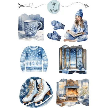 samolepka SAMOLEPKY LEDEN - Leden na ledu 4