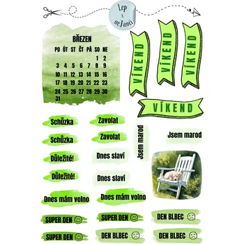 samolepka SAMOLEPKY BŘEZEN - Březnové probouzení 2