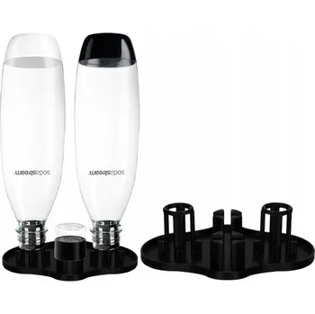 Odkapávač na nádobí ODKAPÁVAČ STOJAN DRŽÁK NA DVĚ LÁHVE OD SATURÁTORU SODASTREAM