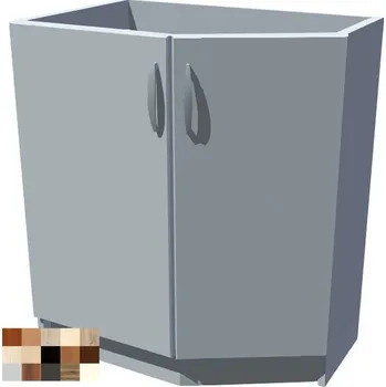Kuchyňská skříňka Dolní zakončení s dvířky Tina 60 cm