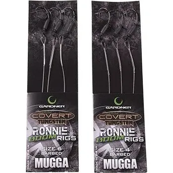 Gardner Návazec Ronnie Boom Rig 3 ks/bal. s protihrotem Varianta: vel. č.4