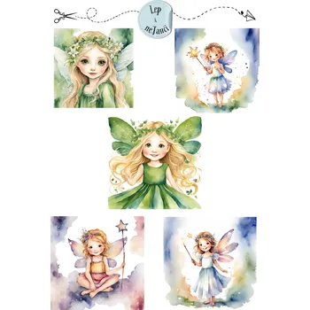 samolepka DĚTSKÉ SAMOLEPKY VÍLY 1