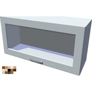 Kuchyňská skříňka Horní výklop Tina vitrína 80 cm