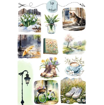 samolepka SAMOLEPKY BŽEZEN - Březnové probouzení 4