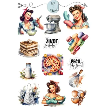 samolepka SAMOLEPKY CUKRÁŘKY 1