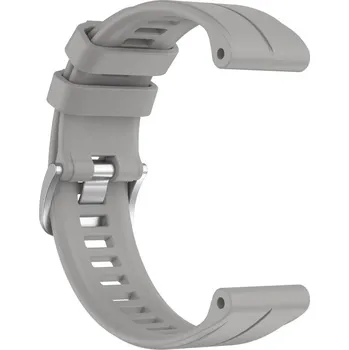 Ostatní příslušenství k chytrým hodinkám VSECHNONAMOBIL 114866 SILICONE Vyměnitelný řemínek pro Garmin Forerunner 955 šedý