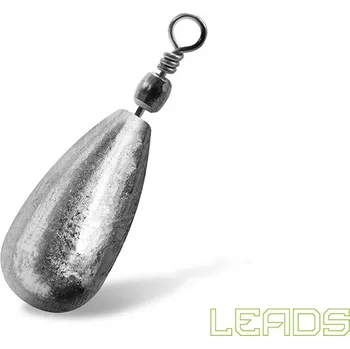 Delphin LEADS Hruška s obratlíkem / 10ks Velikost: Delphin LEADS Hruška s obratlíkem / 10ks 5,0g