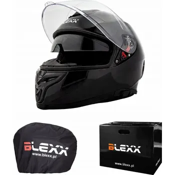 Helma na motorku MOTOCYKLOVÁ PŘILBA BLEXX ZAVŘENÁ S CLONOU S