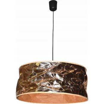 ZÁVĚSNÁ LAMPA RŮŽOVÉ ZLATO-MEDOVÁ 45 E27 PREMIUM