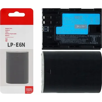 BATERIE AKUMULÁTOR LP-E6N PRO FOTOAPARÁT CANON EOS 90D 5D 7D OS 60D EOS 80D