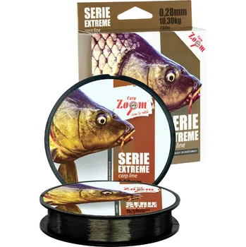 Carp Zoom Vlasec Extreme Carp Line - 250 m Varianta: 0,35 mm/15,1 kg/hnědá