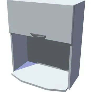 Kuchyňská skříňka Horní skříňka Diana na mikrovlnku výklop 60 CM