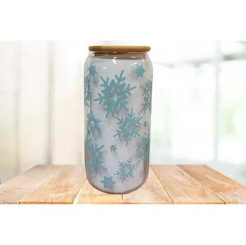 Sklenice PERSONALISOVANÁ SKLENIČKA - VLOČKY