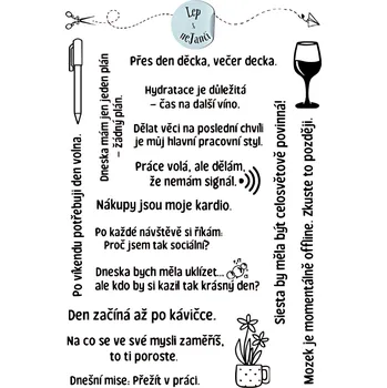 samolepka SAMOLEPKY HLÁŠKY DO DIÁŘE 2