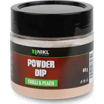 Návnadová pasta a těsto Karel Nikl Nikl Práškový dip Chilli & Peach 60g Varianta: Nikl Práškový dip Chilli & Peach 60g