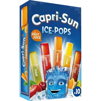 CAPRI-SUN ZMRZLINA K DOMÁCÍMU ZMRAZENÍ ICE POPS 10ks/bal. NĚMECKO!