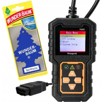 Autoelektronika TESTER DIAGNOSTYCZNY INTERFEJS OBD2 2025 PRO OSOBNÍ AUTA, MAZÁNÍ CHYB