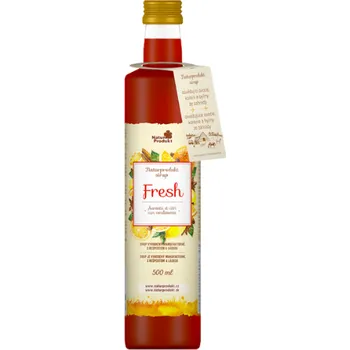 Sirup Naturprodukt Sirup fresh 500 ml (Intenzivní chuť pomeranče)