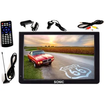 Přenosný multimediální přehrávač Tetevizor Sonick 12V 14' dvb-t USB sd rádio
