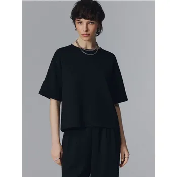 Dámská móda Zkrácené tričko - XS - House - černá - 061GT-99X