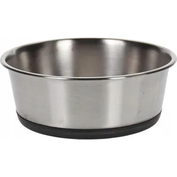 Miska pro psa Jedna kovová miska Pets Collection stříbrná 1,1 l