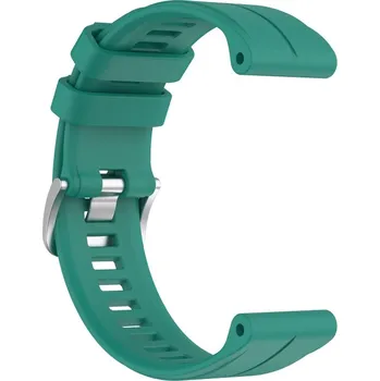 Ostatní příslušenství k chytrým hodinkám VSECHNONAMOBIL 114868 SILICONE Vyměnitelný řemínek pro Garmin Forerunner 955 tmavě zelený