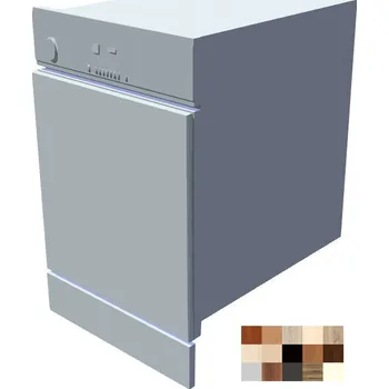 Kuchyňská skříňka Dvířka k vestavné myčce s ovládacím panelem Tina 45 cm