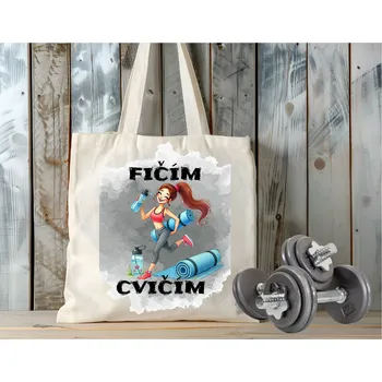Nákupní taška PERSONALISOVANÁ TAŠKA - CVIČÍM