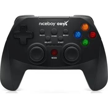 Gamepad Bezdrátový a drátový Bezdrátový ovladač (ovladač) pro PS4 Niceboy, černý