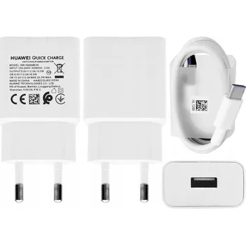 ORIGINÁLNÍ NABÍJEČKA HUAWEI QUICK CHARGE 20W 10V/2A + KABEL USB TYP C 1M