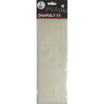 Umělá nástraha Suretti PVA sáček 70x200mm (10ks) Velikost: PVA sáček 70x200mm (10ks)