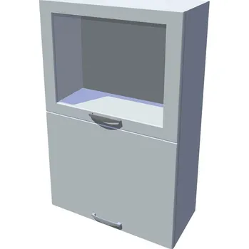 Kuchyňská skříňka Horní dvojitý výklop Diana vitrína H 50 cm