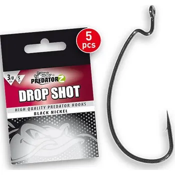 Rybářský háček Carp Zoom Háčky Drop Shot - 5 ks Varianta: vel.1