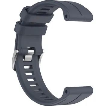 Ostatní příslušenství k chytrým hodinkám VSECHNONAMOBIL 114864 SILICONE Vyměnitelný řemínek pro Garmin Forerunner 955 modro-šedý