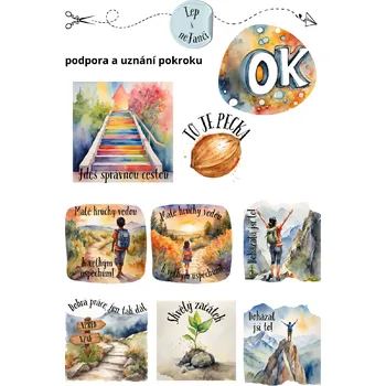 samolepka SAMOLEPKY ŠKOLNÍ MOTIVAČNÍ 4