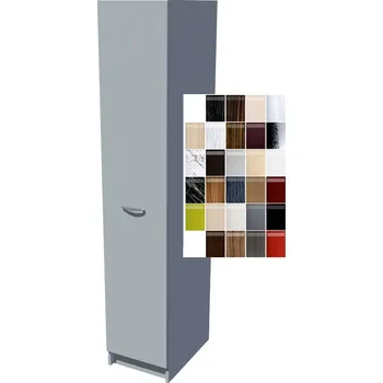 Kuchyňská skříňka Lesklá potravinová skříň s drátěným programem a dojezdem Carmen 40 cm