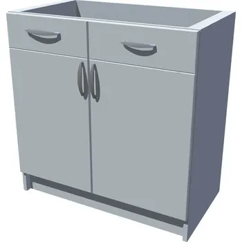 Kuchyňská skříňka Spodní skříňka se šuplíky Diana 80 cm