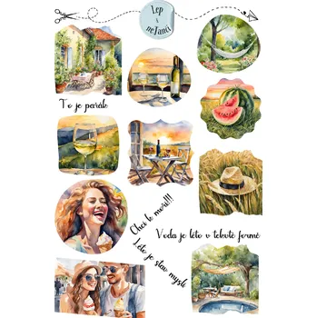 samolepka SAMOLEPKY LÉTO 3