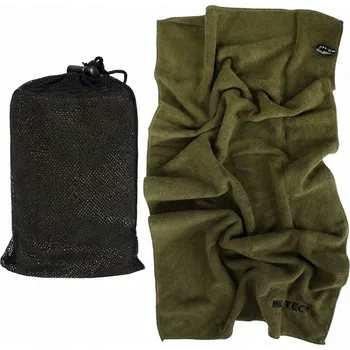 Ručník Rychleschnoucí vojenský ručník z mikrovlákna Mil-Tec 80 x 40 cm Olive