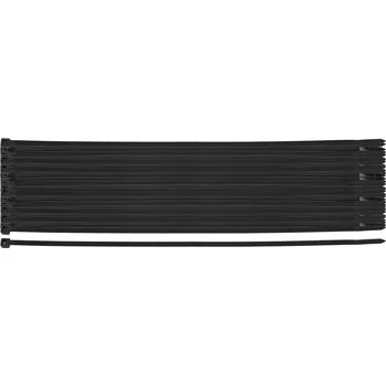 Nářadí pro automobil NEO TOOLS Stahovací pásky 4,8×450 mm, černé, 50ks 01-637