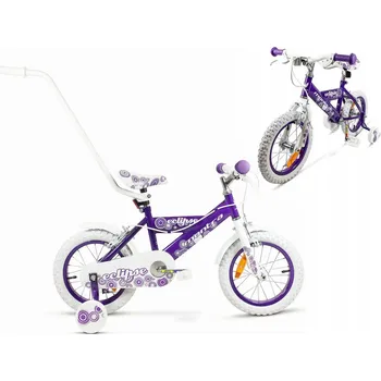Odrážedlo Dětské kolo SIrox Montra Eclipse, kolo 14", fialové