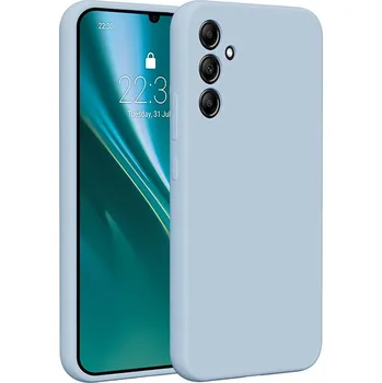 Pouzdro na mobilní telefon Silikonový kryt Etteri pro Samsung Galaxy A34 5G světle modrý