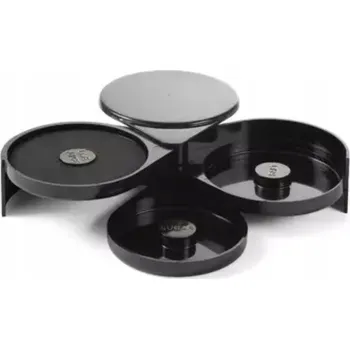 Sklenice Krusta na sklenice pro barmany k dekoraci sklenic Whiskey Rocks černá