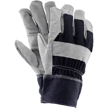 Pracovní rukavice Reis RB GJS podšité vyztužené rukavice Denim Blue 10
