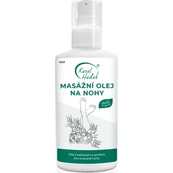Péče o ruce AKH/Karel Hadek MASÁŽNÍ OLEJ NA NOHY 100 ml